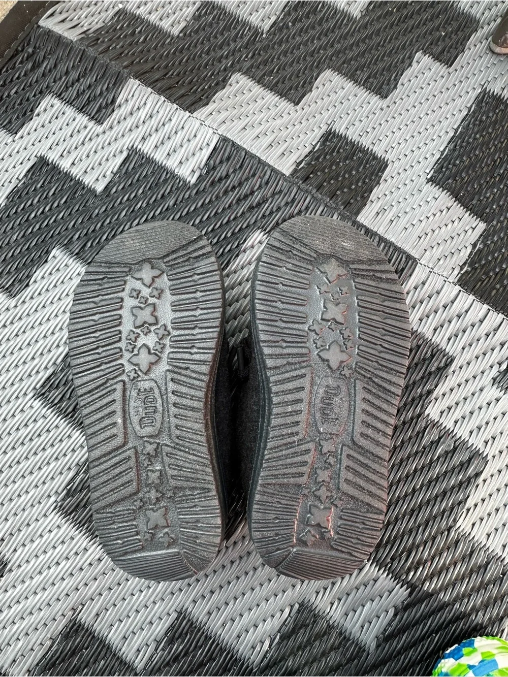 Hey Dude Kids Gray Slip-On Moccasins